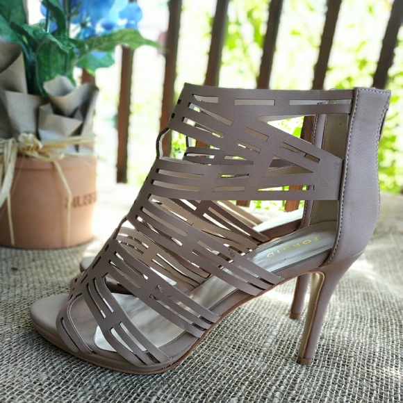 Torrid heeled sandals Blush - Picture 3 of 6